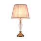 1 Head Living Room Desk Lamp Modernism Pink Table Light with Conical Fabric Shade Clearhalo 'Lamps' 'Table Lamps' Lighting' 415357