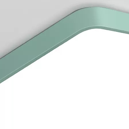 Slim Square Flush Mount Light Nordic Style Acrylic LED Ceiling Lamp for Office Hallway Clearhalo 'Ceiling Lights' 'Close To Ceiling Lights' 'Close to ceiling' 'Flush mount' Lighting' 44432