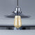 Polished Chrome 1 Bulb Hanging Lamp Industrial Retro Metal Flared Shade Ceiling Pendant Light for Bedroom Chrome Clearhalo 'Art Deco Pendants' 'Cast Iron' 'Ceiling Lights' 'Ceramic' 'Crystal' 'Industrial Pendants' 'Industrial' 'Metal' 'Middle Century Pendants' 'Pendant Lights' 'Pendants' 'Tiffany' Lighting' 452571