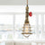 Metal Wire Cage Pendant Light Farmhouse Style 1 Light Indoor Hanging Fixture with Valve Design in Black/Red Finish Brass Clearhalo 'Art Deco Pendants' 'Black' 'Cast Iron' 'Ceiling Lights' 'Ceramic' 'Crystal' 'Industrial Pendants' 'Industrial' 'Metal' 'Middle Century Pendants' 'Pendant Lights' 'Pendants' 'Rustic Pendants' 'Tiffany' Lighting' 456823