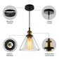 5.5"/7" Wide Cone Pendant Light Industrial 1 Light Grey/Brown/Clear Glass Hanging Lamp in Bronze Clearhalo 'Ceiling Lights' 'Glass shade' 'Glass' 'Industrial Pendants' 'Industrial' 'Middle Century Pendants' 'Pendant Lights' 'Pendants' 'Tiffany' Lighting' 4710