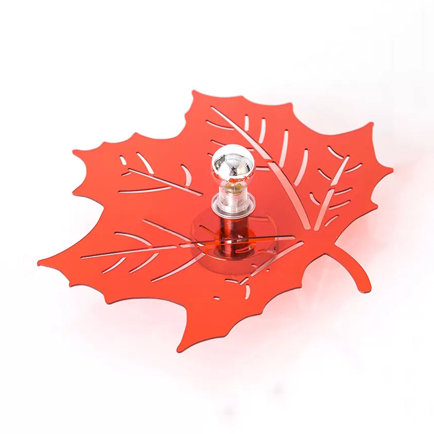 Single Light Sconce Light Modern Stylish Metal Wall Lamp for Study Room Child Bedroom Red A Clearhalo 'Wall Lamps & Sconces' 'Wall Lights' Lighting' 48258