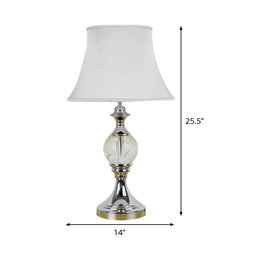 1 Head Study Task Lighting Modern White Reading Book Light with Bell ...
