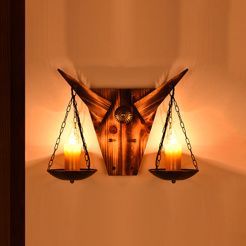 One Light Sconce Light Industrial Crackle Glass Vase Shape Lighting Fixture in Yellow, 3.5"/5"/14.5" Wide Clearhalo 'Industrial wall lights' 'Industrial' 'Middle century wall lights' 'Rustic wall lights' 'Tiffany' 'Wall Lamps & Sconces' 'Wall Lights' Lighting' 493961