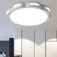 Bedroom Ceiling Lighting LED, Macaron Flush Mount Light with Acrylic Floral Shade for Girls Clearhalo 'Ceiling Lights' 'Close To Ceiling Lights' 'Close to ceiling' 'Flush mount' Lighting' 494106