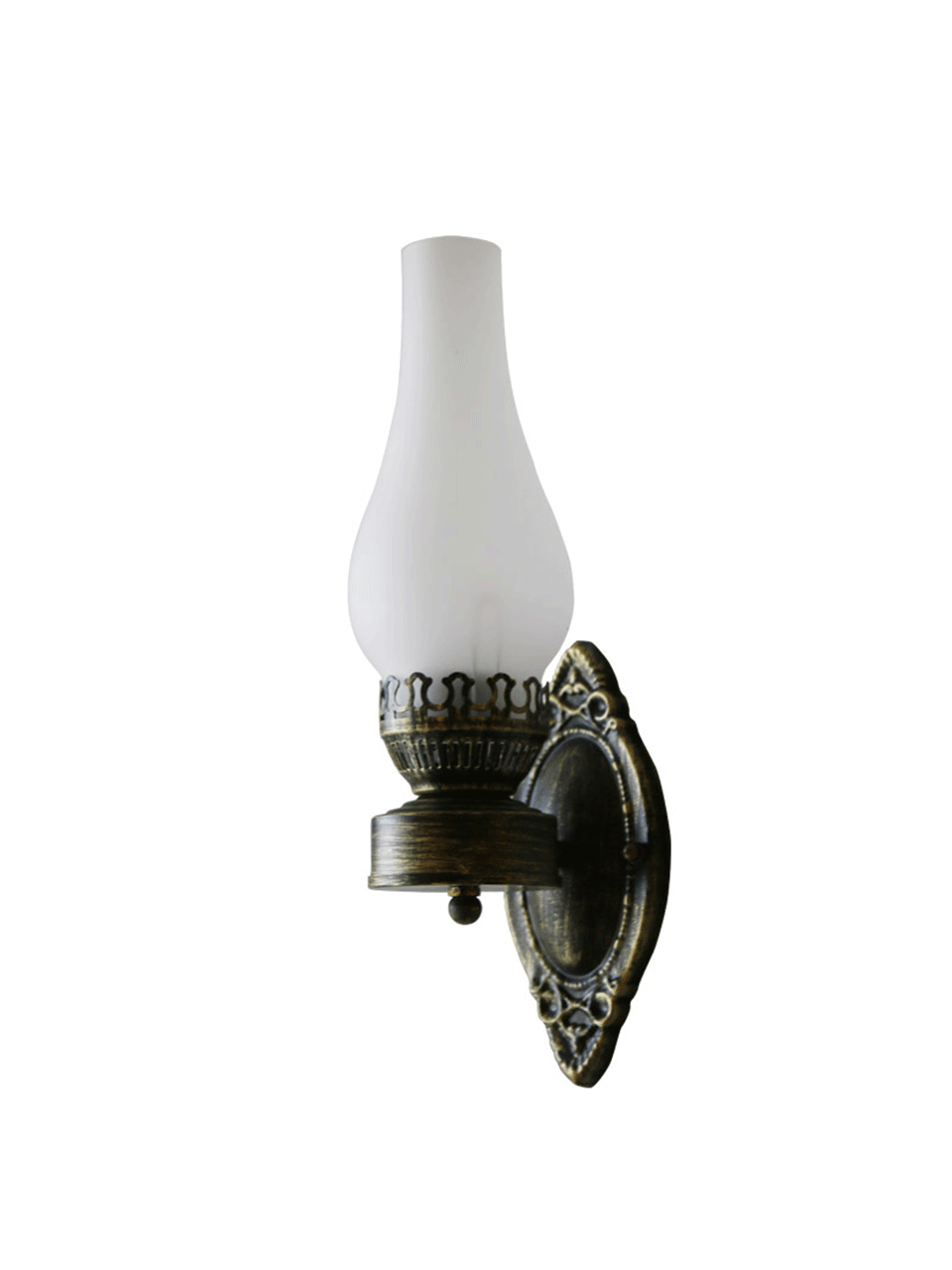 1 Head Wall Mount Light Antique Kerosene Iron Wall Lighting with Glass Shade in Bronze Clearhalo 'Art deco wall lights' 'Cast Iron' 'Glass' 'Industrial wall lights' 'Industrial' 'Middle century wall lights' 'Modern' 'Rustic wall lights' 'Tiffany' 'Traditional wall lights' 'Wall Lamps & Sconces' 'Wall Lights' Lighting' 4_0ed79964-3c5e-410a-9941-3418c42b25ce