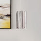 Modern 1-Light Pendant Ceiling Lamp with Metal Shade Black/Chrome/Gold Finish Cylindrical Hanging Light Kit Clearhalo 'Ceiling Lights' 'Modern Pendants' 'Modern' 'Pendant Lights' 'Pendants' Lighting' 506398