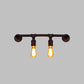 2/4 Lights Linear Wall Light Fixture Vintage Black Finish Metallic Wall Sconce Lamp for Bar Clearhalo 'Art deco wall lights' 'Cast Iron' 'Glass' 'Industrial wall lights' 'Industrial' 'Middle century wall lights' 'Modern' 'Rustic wall lights' 'Tiffany' 'Traditional wall lights' 'Wall Lamps & Sconces' 'Wall Lights' Lighting' 510867
