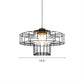 1 Head Hanging Pendant Light with Barrel/Cylinder Cage Shade Metal Retro Style Bedroom Hanging Lamp in Black Clearhalo 'Art Deco Pendants' 'Black' 'Cast Iron' 'Ceiling Lights' 'Ceramic' 'Crystal' 'Industrial Pendants' 'Industrial' 'Metal' 'Middle Century Pendants' 'Pendant Lights' 'Pendants' 'Rustic Pendants' 'Tiffany' Lighting' 5139