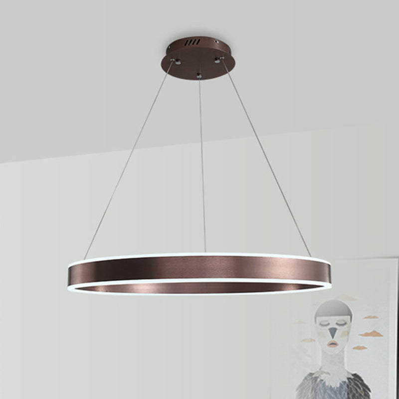 Modern Twisted Pendant Chandelier Acrylic 1/2/3 Lights Living Room Hanging Ceiling Light in Brown, Natural Light Clearhalo 'Ceiling Lights' 'Chandeliers' 'Modern Chandeliers' 'Modern' Lighting' 520976