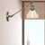 1 Light Indoor Lighting Fixture Farmhouse Black/Bronze/Brass Sconce with Pear Clear Glass Shade, 8"/12" L Arm Bronze Clearhalo 'Art deco wall lights' 'Cast Iron' 'Glass' 'Industrial wall lights' 'Industrial' 'Middle century wall lights' 'Modern' 'Rustic wall lights' 'Tiffany' 'Traditional wall lights' 'Wall Lamps & Sconces' 'Wall Lights' Lighting' 521039