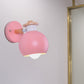 Single Light Spherical Wall Lamp Nordic Metal Sconce Light for Kindergarten Child Bedroom Clearhalo 'Wall Lamps & Sconces' 'Wall Lights' Lighting' 522438