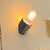 Wood Chamfered Tube Sconce Lighting Farmhouse 1 Bulb Corridor Wall Lamp Fixture in Beige Wood Clearhalo 'Industrial wall lights' 'Industrial' 'Middle century wall lights' 'Rustic wall lights' 'Tiffany' 'Wall Lamps & Sconces' 'Wall Lights' Lighting' 537673