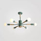 Sky Bang Kindergarten Chandelier with Open Bulb Wood Nordic Hanging Light Clearhalo 'Ceiling Lights' 'Chandeliers' Lighting' options 55457