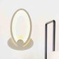 Egg Shaped Wall Light Simple Style Acrylic LED Wall Sconce in White for Bedside Clearhalo 'Wall Lamps & Sconces' 'Wall Lights' Lighting' 559451
