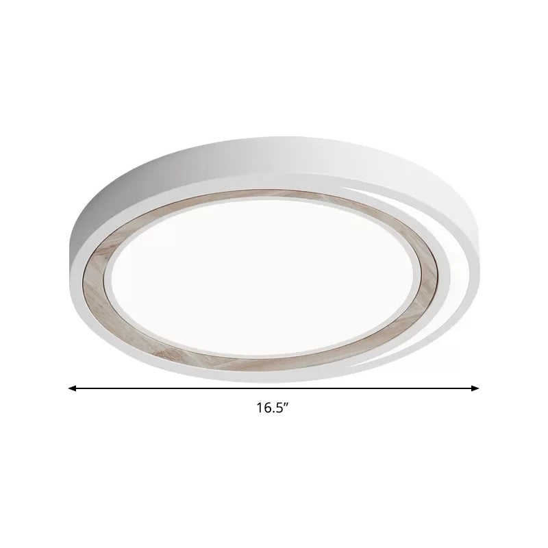 Nordic Solar Eclipse Ceiling Mount Light Acrylic Candy Colored LED Ceiling Lamp for Study Room Clearhalo 'Ceiling Lights' 'Close To Ceiling Lights' 'Close to ceiling' 'Flush mount' Lighting' 559853