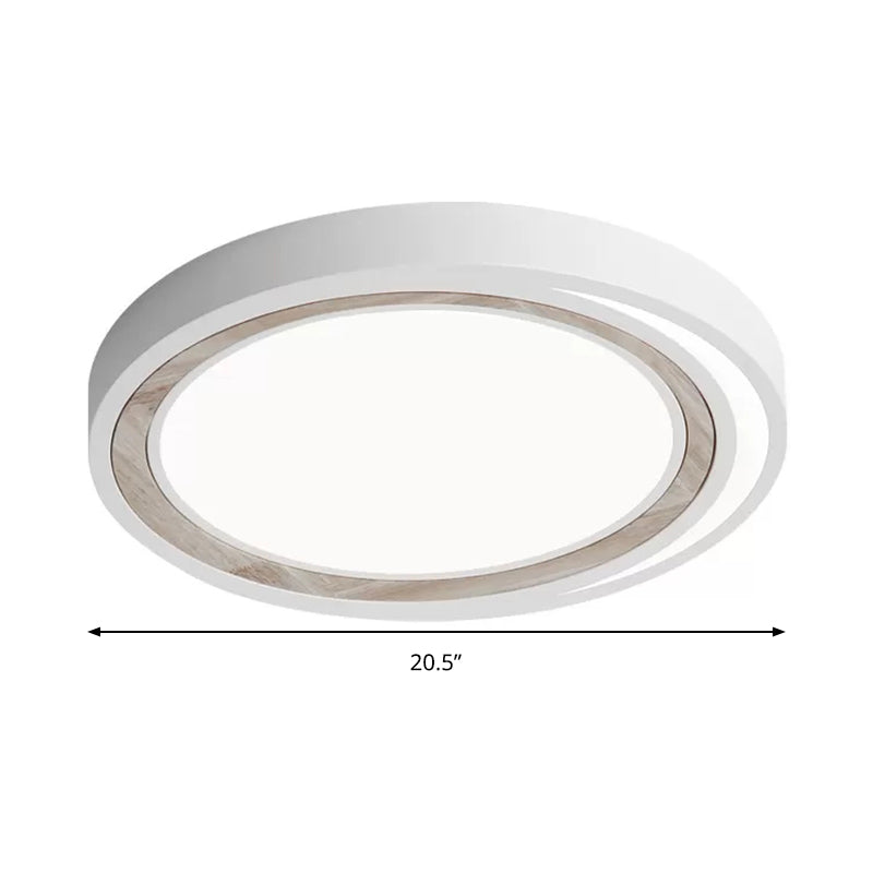 Nordic Solar Eclipse Ceiling Mount Light Acrylic Candy Colored LED Ceiling Lamp for Study Room Clearhalo 'Ceiling Lights' 'Close To Ceiling Lights' 'Close to ceiling' 'Flush mount' Lighting' 559854