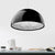 Dome Shade Pendant Light with Pattern Inside Metal Nordic 1 Light Black/White/Brown Hanging Ceiling Light for Dining Room, 16"/23.5"/35.5" Wide Black Clearhalo 'Art Deco Pendants' 'Black' 'Cast Iron' 'Ceiling Lights' 'Ceramic' 'Crystal' 'Industrial Pendants' 'Industrial' 'Metal' 'Middle Century Pendants' 'Pendant Lights' 'Pendants' 'Rustic Pendants' 'Tiffany' Lighting' 597365