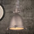 Industrial Domed Pendant Lamp 1 Light Metal Ceiling Light Fixture in Black/Silver/Rust with Hanging Chain for Bar Silver Clearhalo 'Art Deco Pendants' 'Black' 'Cast Iron' 'Ceiling Lights' 'Ceramic' 'Crystal' 'Industrial Pendants' 'Industrial' 'Metal' 'Middle Century Pendants' 'Pendant Lights' 'Pendants' 'Rustic Pendants' 'Tiffany' Lighting' 598420