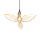 Gold Flying Bird Shade Hanging Pendant Fixture Metal Rustic Retro 1 Light Pendant Light for Dining Room Clearhalo 'Ceiling Lights' 'Modern Pendants' 'Modern' 'Pendant Lights' 'Pendants' Lighting' 598591