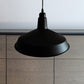 1 Light Barn Pendant Light Retro Style Black Finish Metallic Hanging Fixture with Adjustable Cord Clearhalo 'Art Deco Pendants' 'Black' 'Cast Iron' 'Ceiling Lights' 'Ceramic' 'Crystal' 'Industrial Pendants' 'Industrial' 'Metal' 'Middle Century Pendants' 'Pendant Lights' 'Pendants' 'Rustic Pendants' 'Tiffany' Lighting' 598610