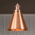 1 Light Cone-Shaped Hanging Light Industrial Style Black/Brass Iron Pendant Lamp for Dining Room Copper Clearhalo 'Art Deco Pendants' 'Black' 'Cast Iron' 'Ceiling Lights' 'Ceramic' 'Crystal' 'Industrial Pendants' 'Industrial' 'Metal' 'Middle Century Pendants' 'Pendant Lights' 'Pendants' 'Rustic Pendants' 'Tiffany' Lighting' 599118