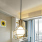 Silver/Gold Global Ceiling Fixture Loft Stylish Metal 1 Light Coffee Shop Hanging Lamp with Cage Shade and Cord Clearhalo 'Art Deco Pendants' 'Black' 'Cast Iron' 'Ceiling Lights' 'Ceramic' 'Crystal' 'Industrial Pendants' 'Industrial' 'Metal' 'Middle Century Pendants' 'Pendant Lights' 'Pendants' 'Rustic Pendants' 'Tiffany' Lighting' 599860