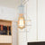 Silver/Gold Global Ceiling Fixture Loft Stylish Metal 1 Light Coffee Shop Hanging Lamp with Cage Shade and Cord White Clearhalo 'Art Deco Pendants' 'Black' 'Cast Iron' 'Ceiling Lights' 'Ceramic' 'Crystal' 'Industrial Pendants' 'Industrial' 'Metal' 'Middle Century Pendants' 'Pendant Lights' 'Pendants' 'Rustic Pendants' 'Tiffany' Lighting' 599862