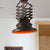 Rust Finish Bell Pendant Light Farmhouse Style Wrought Iron 1 Head Indoor Extendable Ceiling Fixture Bronze Clearhalo 'Art Deco Pendants' 'Cast Iron' 'Ceiling Lights' 'Ceramic' 'Crystal' 'Industrial Pendants' 'Industrial' 'Metal' 'Middle Century Pendants' 'Pendant Lights' 'Pendants' 'Tiffany' Lighting' 600333