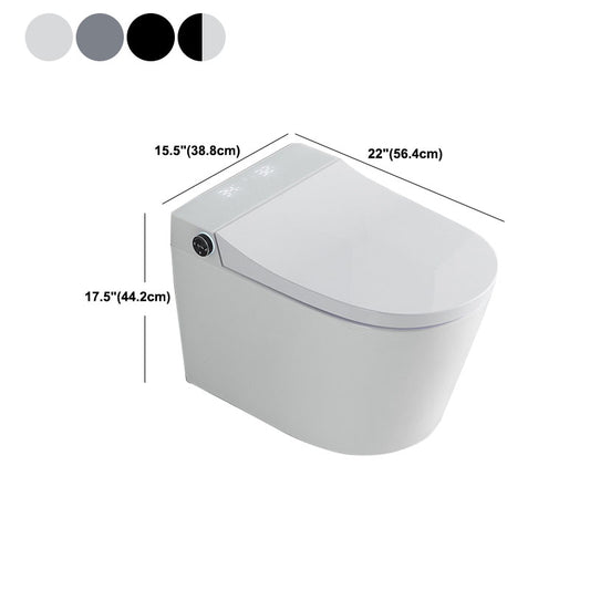 Wall Mount Smart Toilet Soft-Close Seat Toilet with Concealed Tank Clearhalo 'Bathroom Remodel & Bathroom Fixtures' 'Home Improvement' 'home_improvement' 'home_improvement_toilets' 'Toilets & Bidets' 'Toilets' 6012608