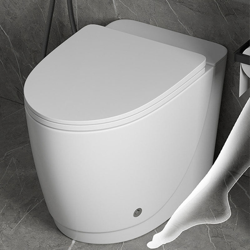 Siphon Jet Toilet Elongate One-Piece Floor Mounted Toilet with Dual Flush Mode White Clearhalo 'Bathroom Remodel & Bathroom Fixtures' 'Home Improvement' 'home_improvement' 'home_improvement_toilets' 'Toilets & Bidets' 'Toilets' 6012661