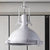 Industrial Dome Hanging Lamp 1 Light Metal Ceiling Light with Frosted Diffuser in Black/White/Purple for Dining Room White Clearhalo 'Art Deco Pendants' 'Black' 'Cast Iron' 'Ceiling Lights' 'Ceramic' 'Crystal' 'Industrial Pendants' 'Industrial' 'Metal' 'Middle Century Pendants' 'Pendant Lights' 'Pendants' 'Rustic Pendants' 'Tiffany' Lighting' 601429