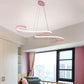 Twist Pendant Nordic Acrylic LED Pink/Black/White Hanging Ceiling Light in Warm/White/Natural Light Clearhalo 'Ceiling Lights' 'Modern Pendants' 'Modern' 'Pendant Lights' 'Pendants' Lighting' 601642