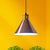 Iron Rose Gold Hanging Lighting Cone/Dome/Flared Shade 1 Bulb Farmhouse Pendant for Restaurant Rose Gold Flared Clearhalo 'Art Deco Pendants' 'Cast Iron' 'Ceiling Lights' 'Ceramic' 'Crystal' 'Industrial Pendants' 'Industrial' 'Metal' 'Middle Century Pendants' 'Pendant Lights' 'Pendants' 'Tiffany' Lighting' 603193