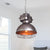 Vintage Dome Pendant Ceiling Light 1 Head Metallic Hanging Lamp in Silver with Cage Silver Clearhalo 'Art Deco Pendants' 'Cast Iron' 'Ceiling Lights' 'Ceramic' 'Crystal' 'Industrial Pendants' 'Industrial' 'Metal' 'Middle Century Pendants' 'Pendant Lights' 'Pendants' 'Tiffany' Lighting' 603443