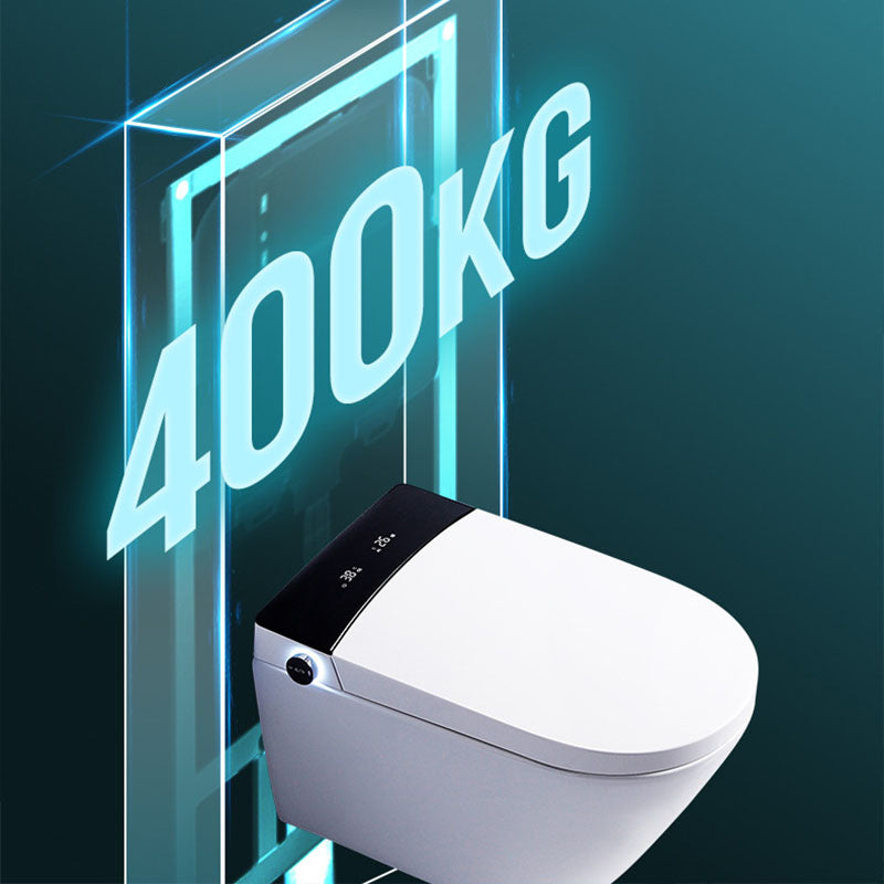 Wall Mount Modern Flush Toilet One-Piece Toilet Toilet Bowl for Washroom Clearhalo 'Bathroom Remodel & Bathroom Fixtures' 'Home Improvement' 'home_improvement' 'home_improvement_toilets' 'Toilets & Bidets' 'Toilets' 6037933