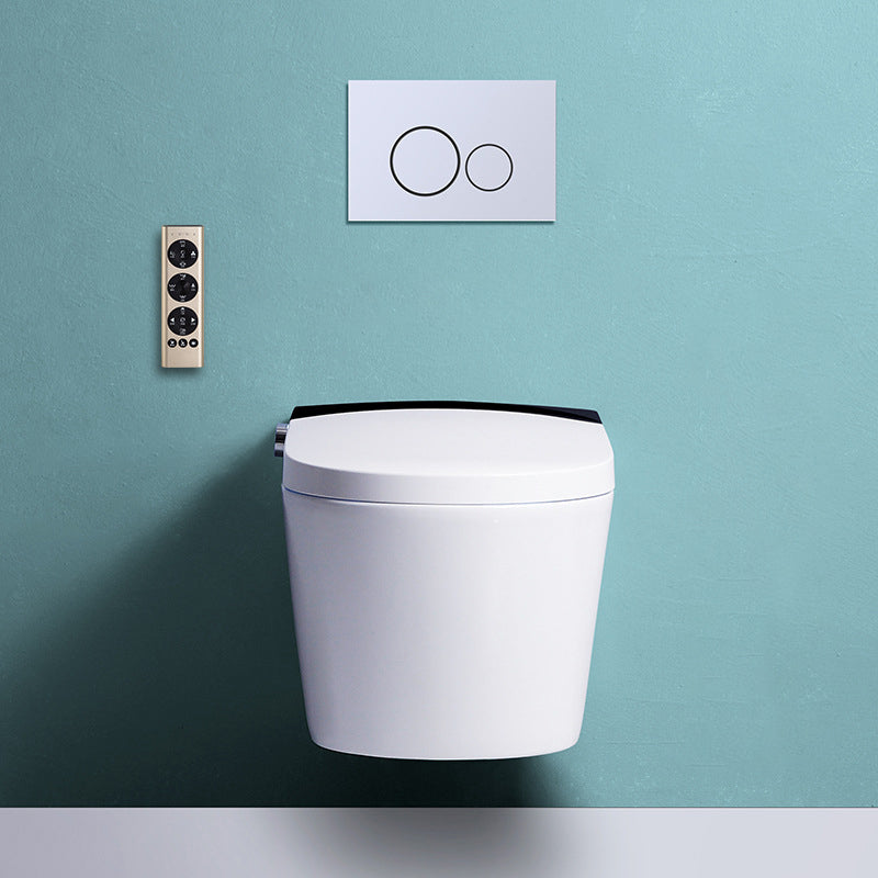 Wall Mount Automatic Toilet Concealed In-Wall Toilet Tank Toilet Clearhalo 'Bathroom Remodel & Bathroom Fixtures' 'Home Improvement' 'home_improvement' 'home_improvement_toilets' 'Toilets & Bidets' 'Toilets' 6037988