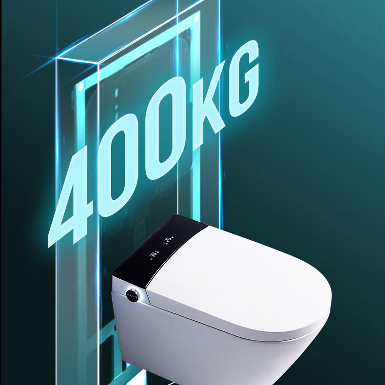 Wall Mount Automatic Toilet Concealed In-Wall Toilet Tank Toilet Clearhalo 'Bathroom Remodel & Bathroom Fixtures' 'Home Improvement' 'home_improvement' 'home_improvement_toilets' 'Toilets & Bidets' 'Toilets' 6037992