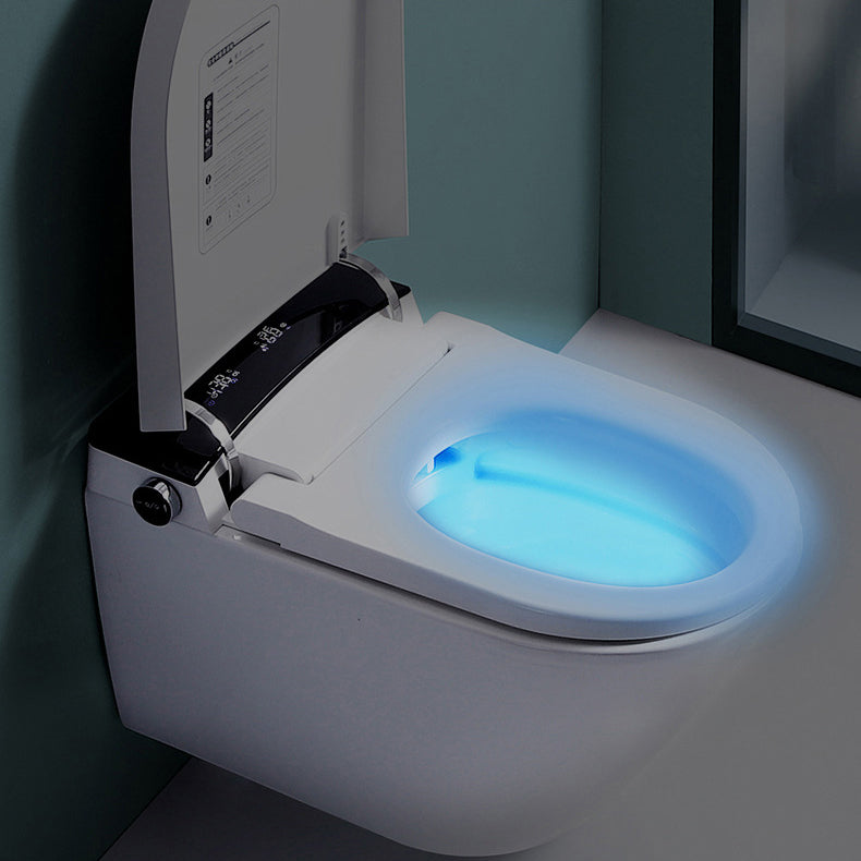 Wall Mount Automatic Toilet Concealed In-Wall Toilet Tank Toilet Clearhalo 'Bathroom Remodel & Bathroom Fixtures' 'Home Improvement' 'home_improvement' 'home_improvement_toilets' 'Toilets & Bidets' 'Toilets' 6037996