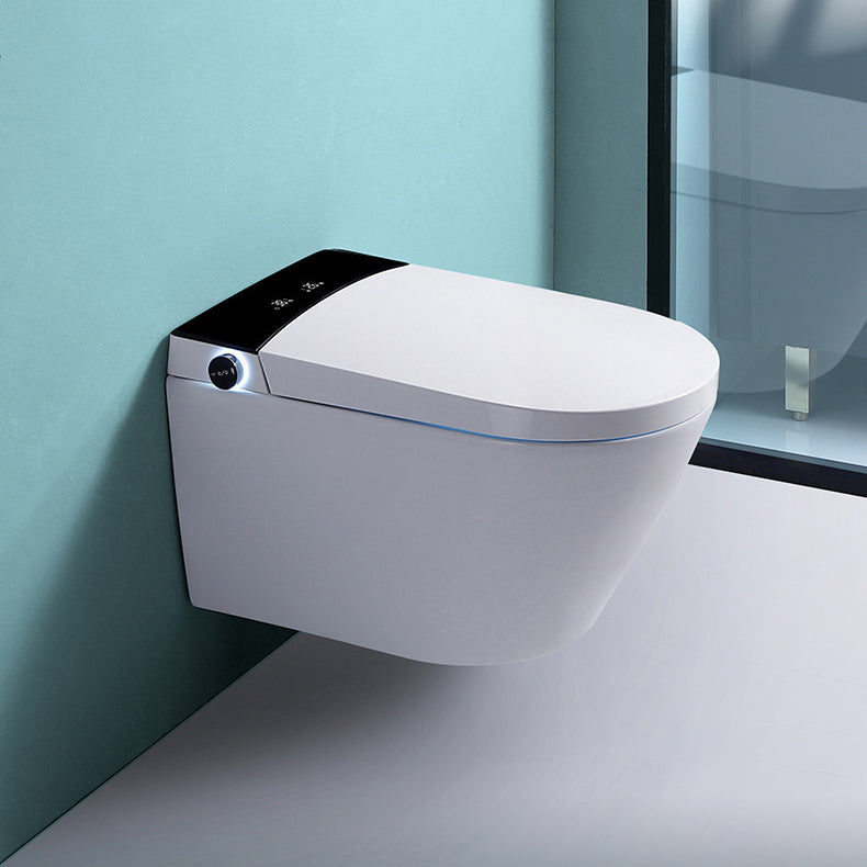 Wall Mount Automatic Toilet Concealed In-Wall Toilet Tank Toilet Clearhalo 'Bathroom Remodel & Bathroom Fixtures' 'Home Improvement' 'home_improvement' 'home_improvement_toilets' 'Toilets & Bidets' 'Toilets' 6037997