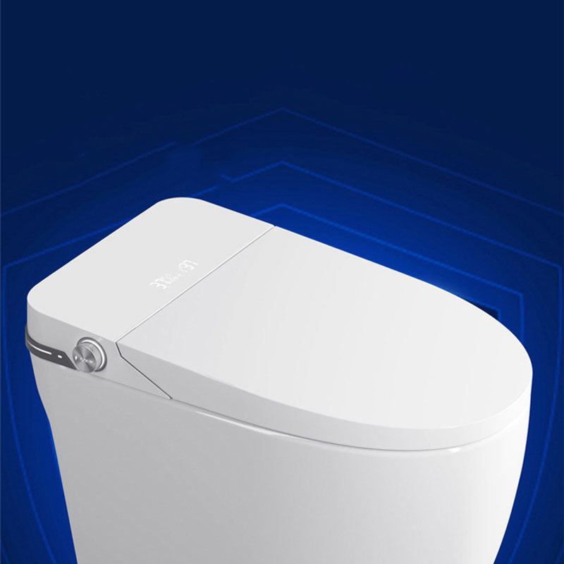 Ultraviolet Sterilization Toilet Elongated Floor Mounted One Piece Toilet Clearhalo 'Bathroom Remodel & Bathroom Fixtures' 'Home Improvement' 'home_improvement' 'home_improvement_toilets' 'Toilets & Bidets' 'Toilets' 6038019