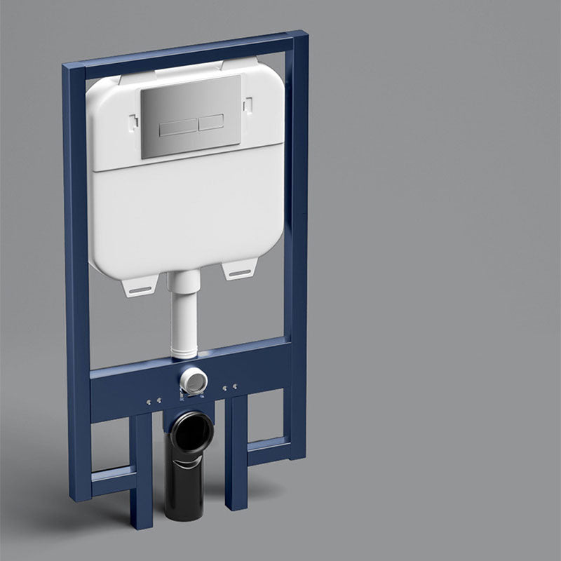 Elongated Toilet Wall Hung 1-Piece Automatic UV Sterilization Toilet with Concealed Tank Clearhalo 'Bathroom Remodel & Bathroom Fixtures' 'Home Improvement' 'home_improvement' 'home_improvement_toilets' 'Toilets & Bidets' 'Toilets' 6038045