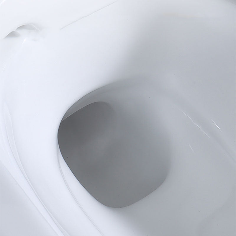 Floor Mount Toilet Black and White Toilet with Siphon Jet Water-saving Function Clearhalo 'Bathroom Remodel & Bathroom Fixtures' 'Home Improvement' 'home_improvement' 'home_improvement_toilets' 'Toilets & Bidets' 'Toilets' 6038150