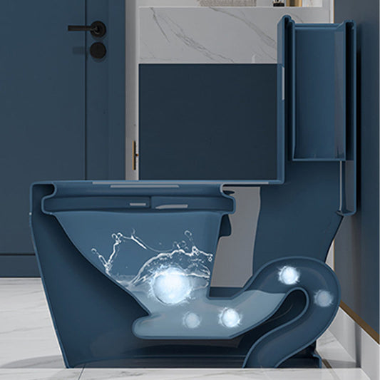 Water-saving Siphon Toilet Ceramic Elongated Dual Flush Household Toilet Clearhalo 'Bathroom Remodel & Bathroom Fixtures' 'Home Improvement' 'home_improvement' 'home_improvement_toilets' 'Toilets & Bidets' 'Toilets' 6038278