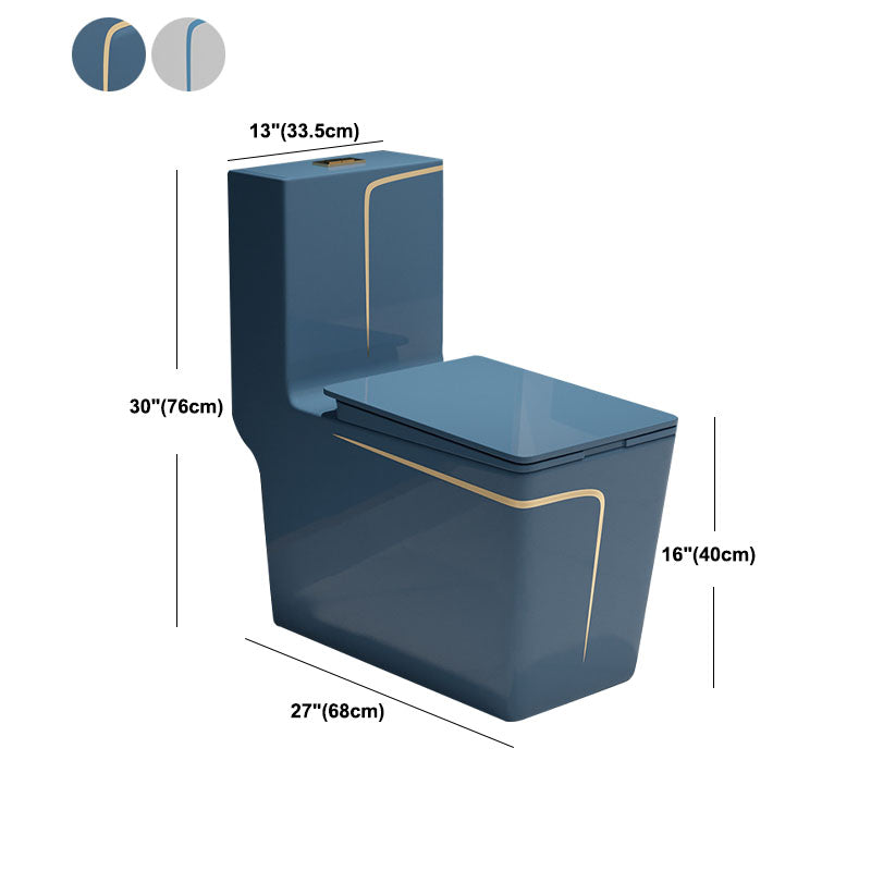 Water-saving Siphon Toilet Ceramic Elongated Dual Flush Household Toilet Clearhalo 'Bathroom Remodel & Bathroom Fixtures' 'Home Improvement' 'home_improvement' 'home_improvement_toilets' 'Toilets & Bidets' 'Toilets' 6038284