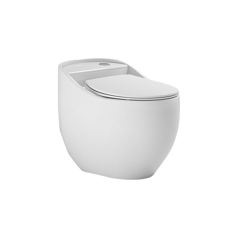 Round Siphon Type Household Toilet Small Apartment Large-caliber Silent Toilet Clearhalo 'Bathroom Remodel & Bathroom Fixtures' 'Home Improvement' 'home_improvement' 'home_improvement_toilets' 'Toilets & Bidets' 'Toilets' 6038295