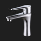 Single Handle Basin Lavatory Faucet Low Arc Brass Bathroom Faucet Clearhalo 'bathroom_sink_faucets' 'Conjuntos de Torneiras de Lavatório e Banheiro' 'home_improvement' 'home_improvement_bathroom_sink_faucets' 'Mobiliário Doméstico' 'Página inicial' 'Renovação e equipamento de casa de banho' 'Torneira para lavatório de banheiro' 6039766