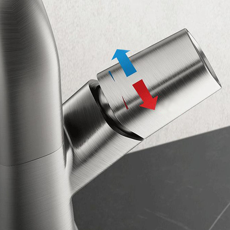 Contemporary Style Faucets Widespread Knob Handles Faucets for Bathroom Clearhalo 'Bathroom Remodel & Bathroom Fixtures' 'Bathroom Sink Faucets' 'Bathroom Sinks & Faucet Components' 'bathroom_sink_faucets' 'Home Improvement' 'home_improvement' 'home_improvement_bathroom_sink_faucets' 6039834