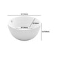 Modern Acrylic Bathtub Round Freestanding Tub for Home and Hotel Clearhalo 'Bathroom Remodel & Bathroom Fixtures' 'Bathtubs' 'Home Improvement' 'home_improvement' 'home_improvement_bathtubs' 'Showers & Bathtubs' 6042959