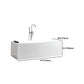Modern Freestanding Rectangular Bath Tub Acrylic Home Bathtub in White Clearhalo 'Bathroom Remodel & Bathroom Fixtures' 'Bathtubs' 'Home Improvement' 'home_improvement' 'home_improvement_bathtubs' 'Showers & Bathtubs' 6043021